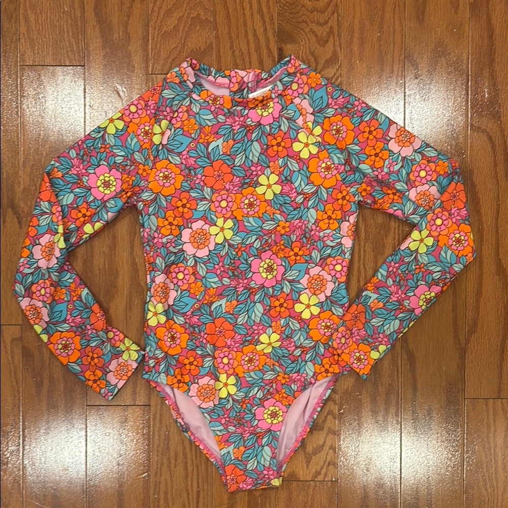 Floral Kids Swimwear
